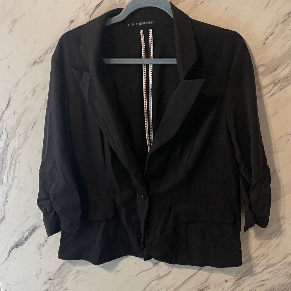 Maurices Classic Black Women's Blazer